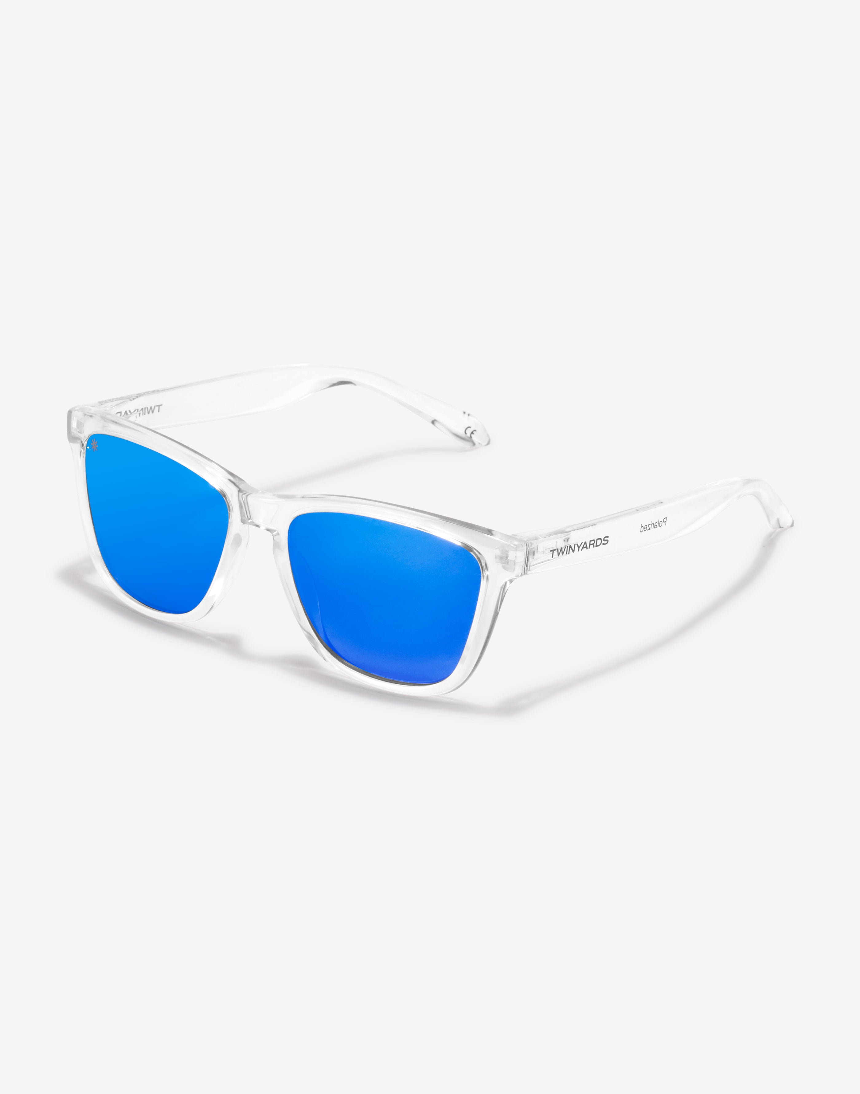 Solar Mayer Transparent/Rose/Vert Cat 3 Polarized Sunglasses : Snowleader